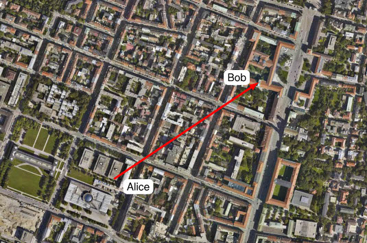 Intracity Quantum Key Distribution